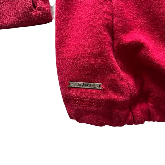 Lululemon Gratitude Wrap Jacket Women's Size 6 Bright Red Chilli - Picture 6 of 6